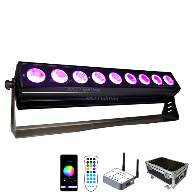 SmartLine 9 Wireless DMX Battery Powered LED Bar