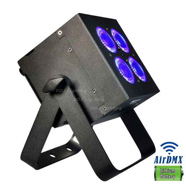 SmartRock 4 Wireless DMX Battery Powered LED Par Uplights